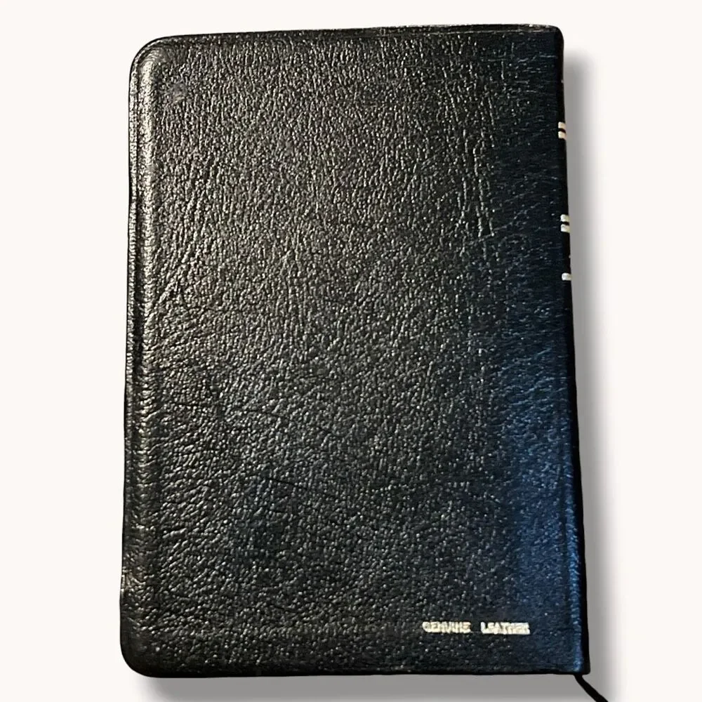 1979 Thomas Nelson NKJV New Testament Red Letter Genuine Leather Bible